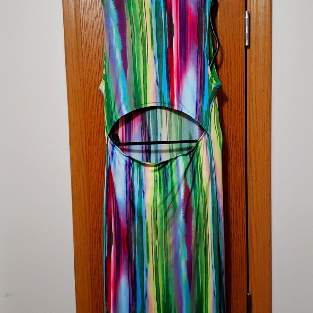 Multi color fitted Maxi dresses in sizes S-L